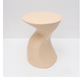 LATTE SIDE TABLE BEIGE 40,5x40,5xH48,5cm