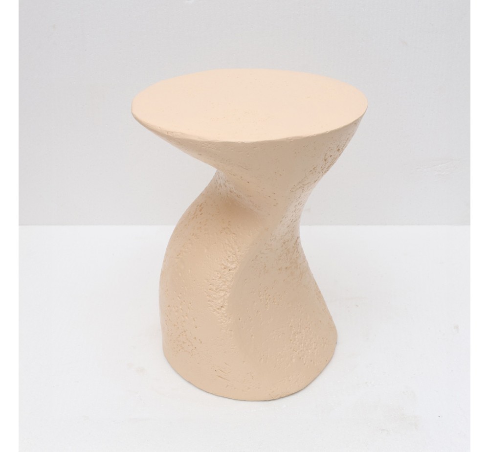 LATTE SIDE TABLE BEIGE 40,5x40,5xH48,5cm