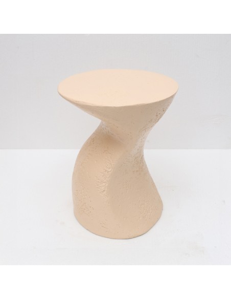 LATTE SIDE TABLE BEIGE 40,5x40,5xH48,5cm