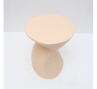 LATTE SIDE TABLE BEIGE 40,5x40,5xH48,5cm 2