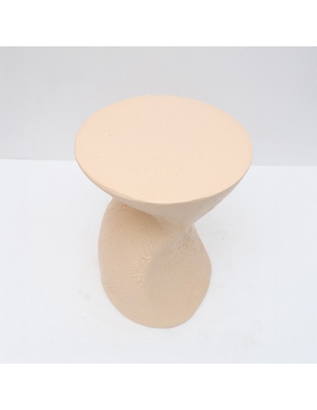 LATTE SIDE TABLE BEIGE 40,5x40,5xH48,5cm