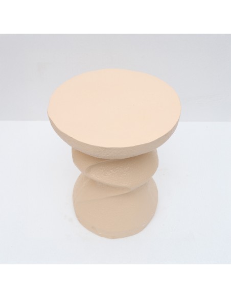 LATTE SIDE TABLE BEIGE 40,5x40,5xH51cm