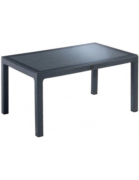 Defence150 table with glass by Novussi | Avant Garde