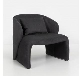 POSA ARMCHAIR ANTRACITE 76x77,5xH73,5cm