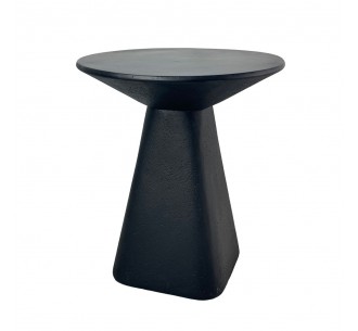 TRITON SIDE TABLE BLACK 46x46xH52cm