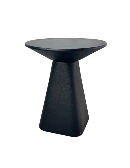 TRITON SIDE TABLE BLACK 46x46xH52cm