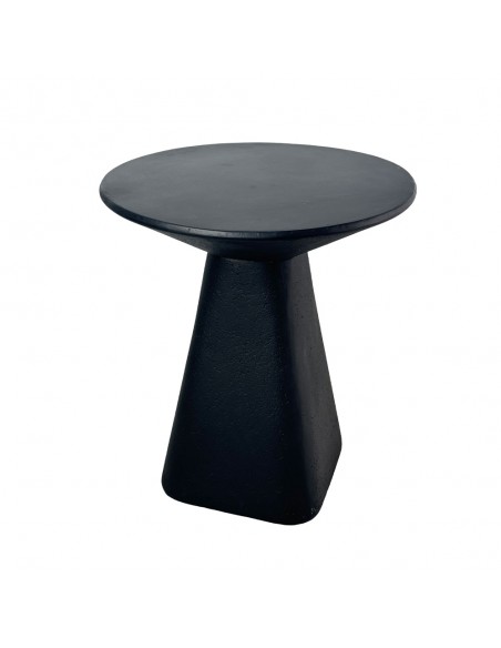 TRITON SIDE TABLE BLACK 46x46xH52cm