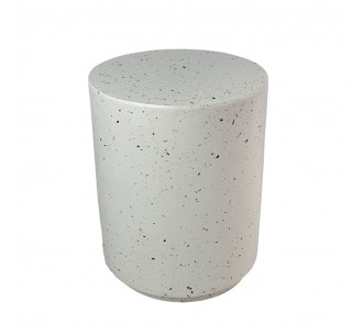 WHEEL ROUND SIDE TABLE TERRAZZO 36,5x36,5xH46cm 2