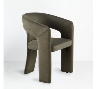 COCO ARMCHAIR OLIVE GREEN 60x56xH81cm
