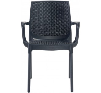Parker aluminium armchair