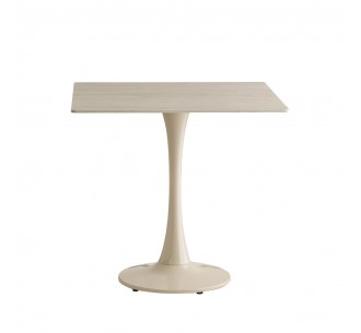 PIETRA ΤΡΑΠΕΖΙ CREAM 80x80xH75cm