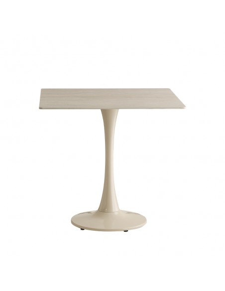 PIETRA ΤΡΑΠΕΖΙ CREAM 80x80xH75cm