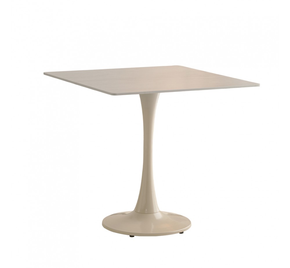 PIETRA ΤΡΑΠΕΖΙ CREAM 80x80xH75cm
