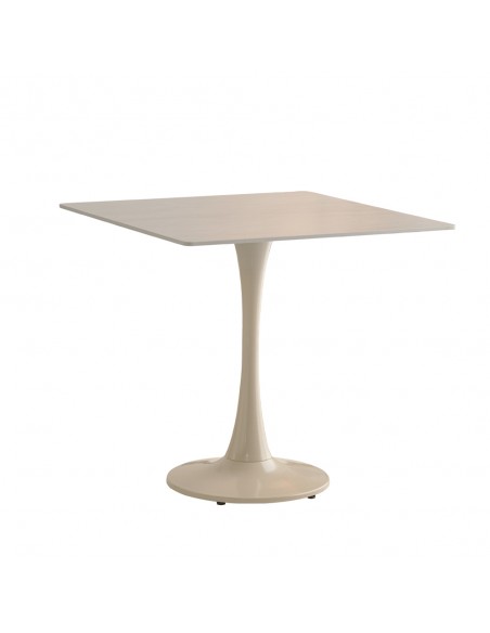 PIETRA ΤΡΑΠΕΖΙ CREAM 80x80xH75cm