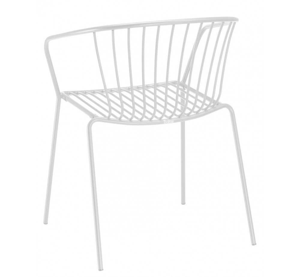 Amitha B cod.78/A metal armchair by Gaber | Avant Garde