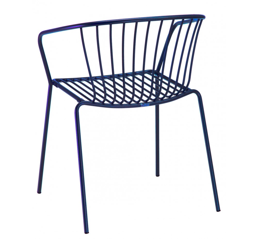 Amitha B cod.78/A metal armchair by Gaber | Avant Garde