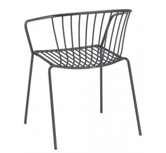 Amitha B cod.78/A metal armchair