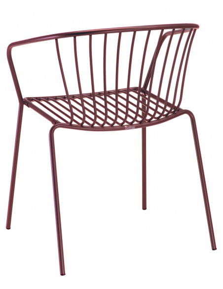 Amitha B cod.78/A metal armchair by Gaber | Avant Garde