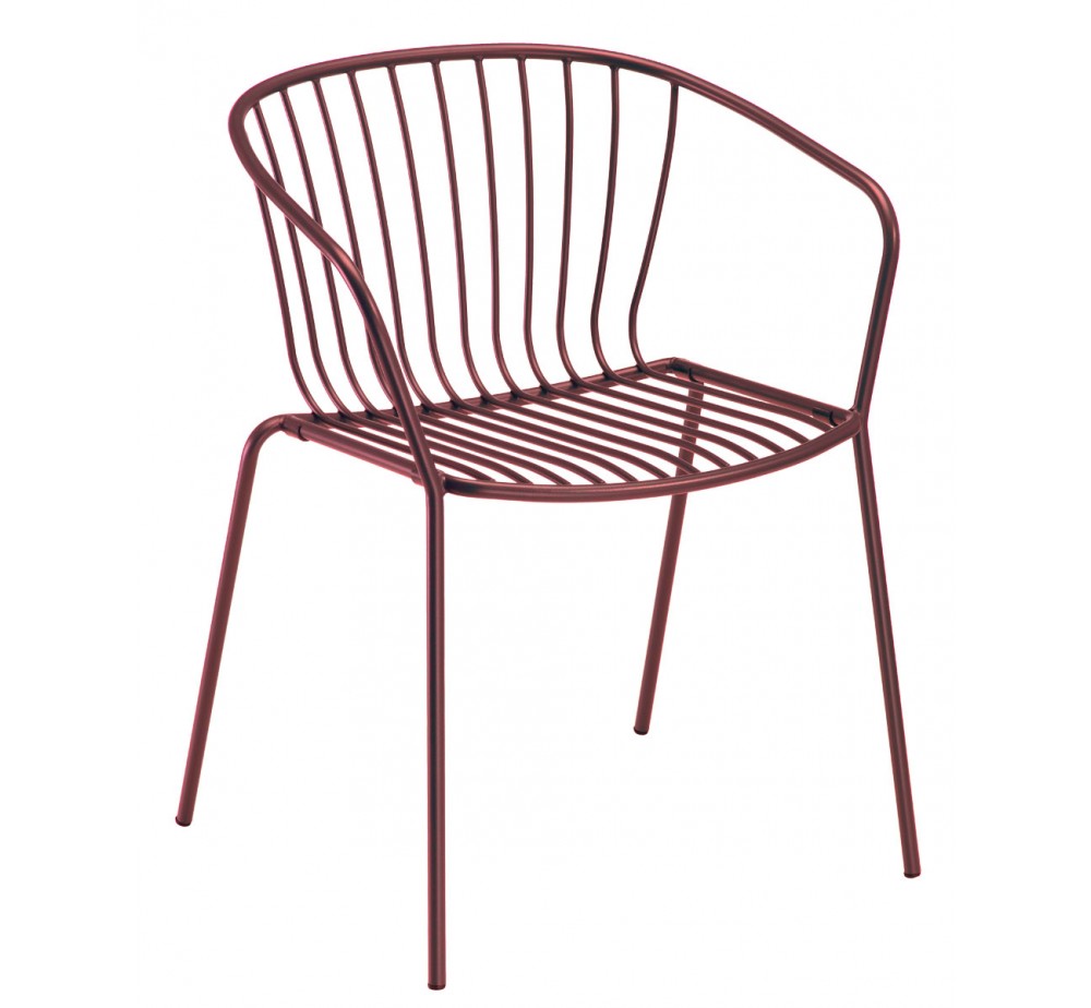 Amitha B cod.78/A metal armchair by Gaber | Avant Garde