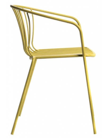 Amitha B cod.78/A metal armchair by Gaber | Avant Garde