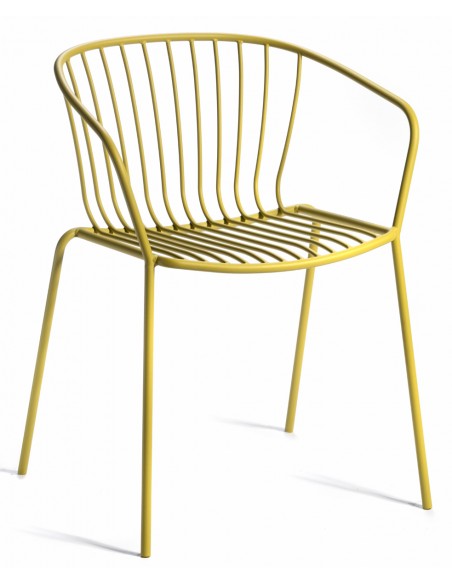 Amitha B cod.78/A metal armchair by Gaber | Avant Garde