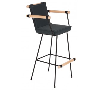 Funky metal bar stool
