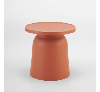 DOMI COFFEE TABLE TERRACOTTA 47x47xH46cm