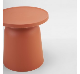 DOMI COFFEE TABLE TERRACOTTA 47x47xH46cm 2