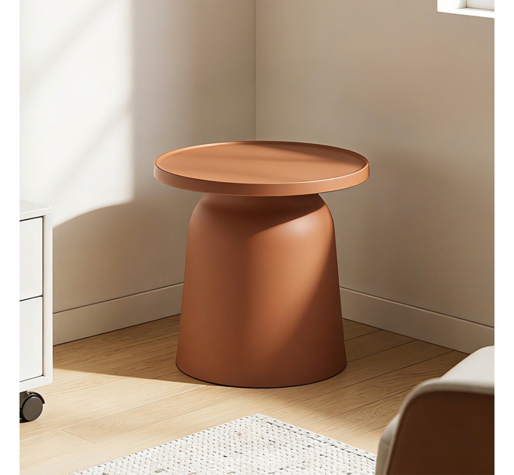 DOMI COFFEE TABLE TERRACOTTA 47x47xH46cm