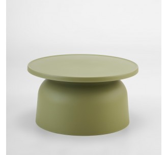 DOMI COFFEE TABLE GREEN 67x67xH36cm