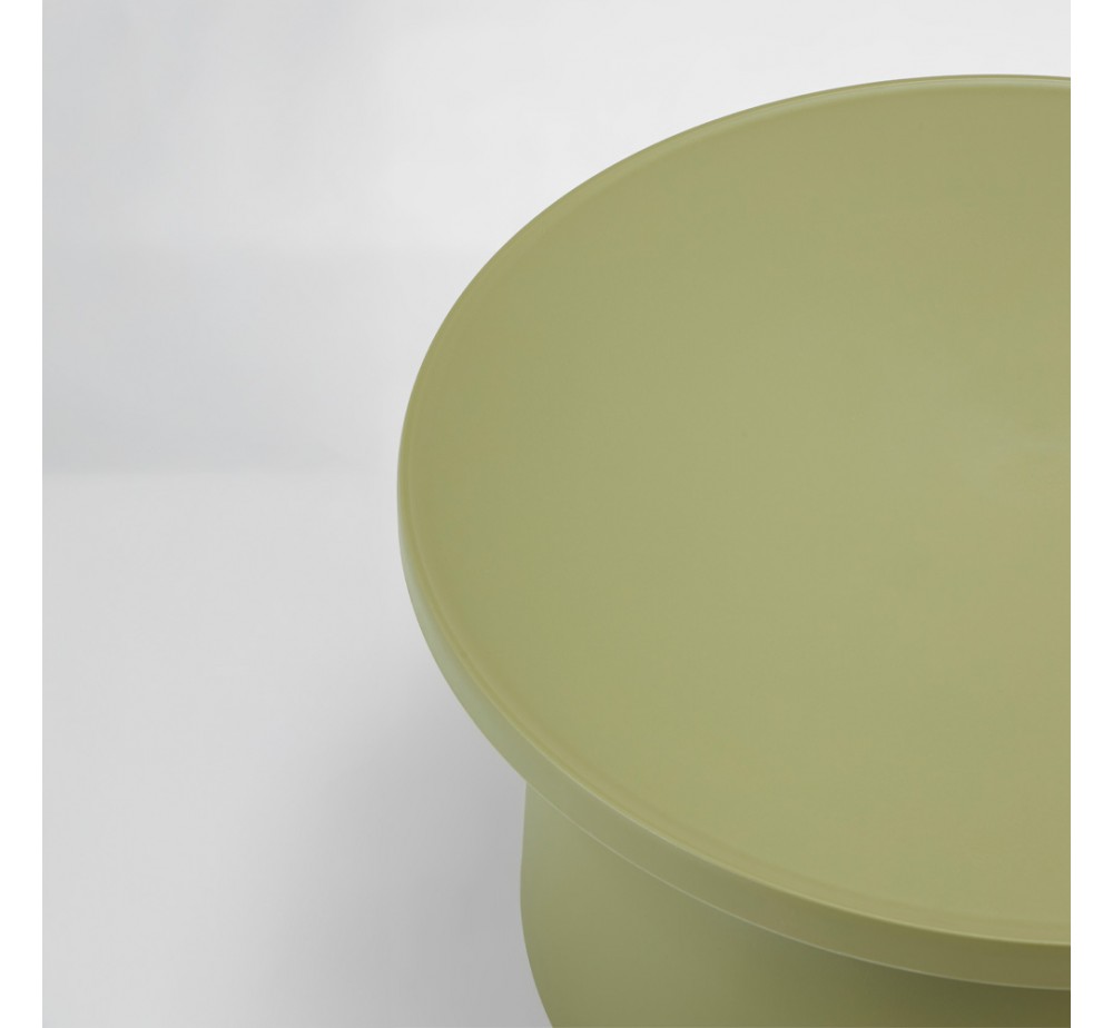 DOMI COFFEE TABLE ΠΡΑΣΙΝΟ 67x67xH36cm