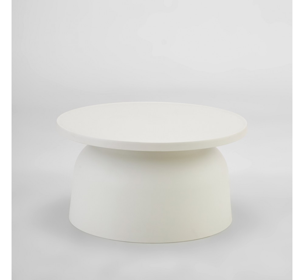 DOMI COFFEE TABLE OFF WHITE 67x67xH36cm