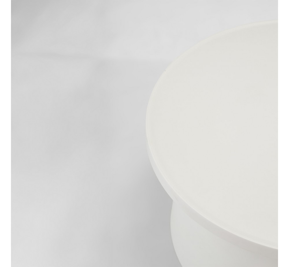 DOMI COFFEE TABLE OFF WHITE 67x67xH36cm