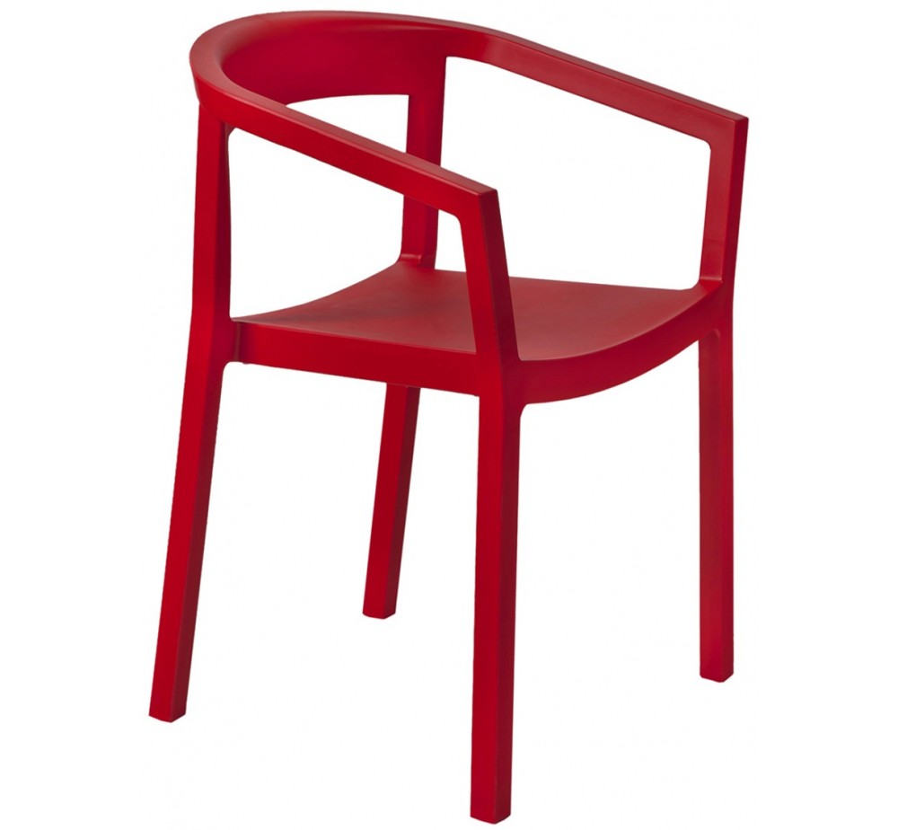 Peach armchair