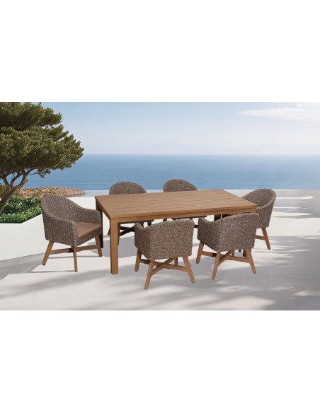Garment wooden dining table set - 2 years guarantee | Avant Garde