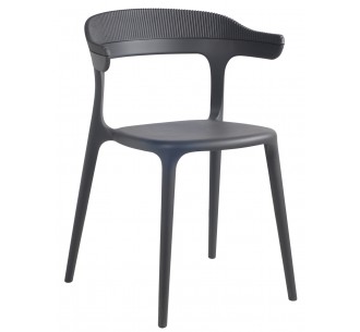 Luna stripe armchair