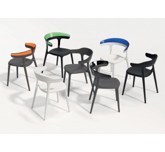 Luna stripe armchair by Papatya | Avant Garde 2