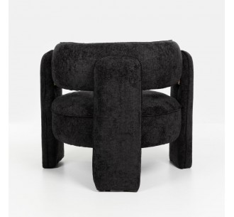 GRADA SMALL ΠΟΛΥΘΡΟΝΑ ΜΑΥΡΟ 79x85xH70,5cm 2