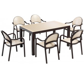 Senza dinning table set - 2 years guarantee | Avant Garde