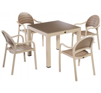 Senza τραπεζαρία set 5τμχ 90X90