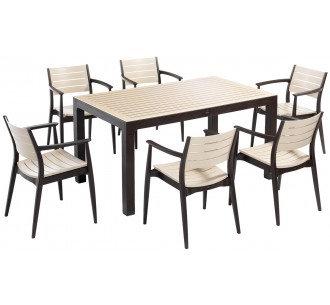 Regnum 150x90 dinning table set