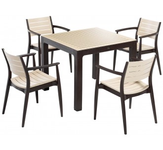 Regnum 90x90 dinning table set by Novussi | Avant Garde - exclusive agent