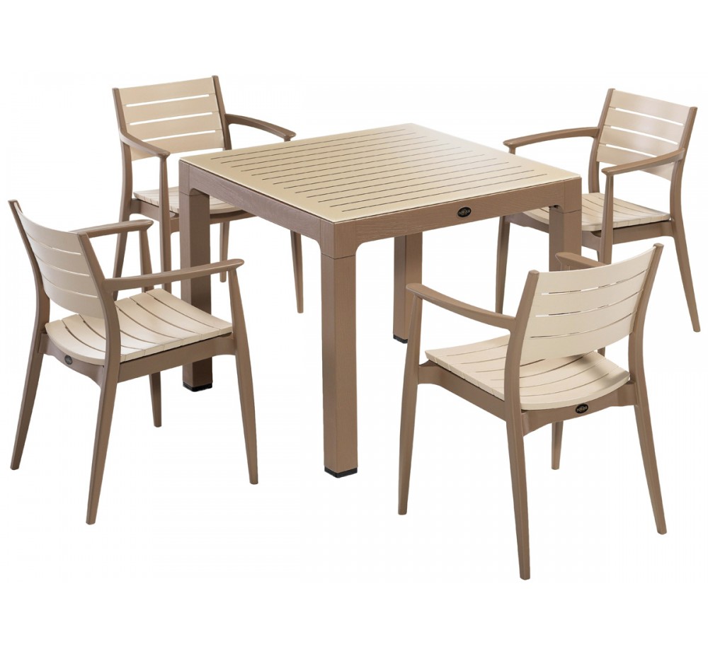 Regnum 90x90 dinning table set by Novussi | Avant Garde - exclusive agent
