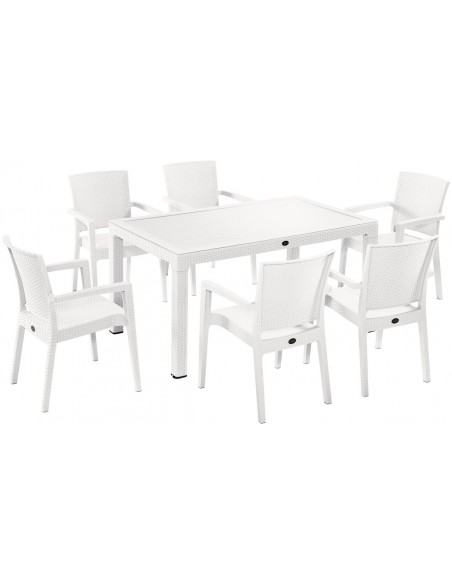 Defence τραπεζαρία 150x90 (set 7τμχ) της Novussi | Avant Garde