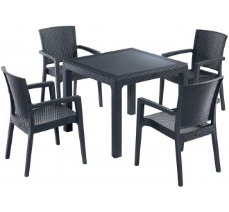 Defence dining set 90x90