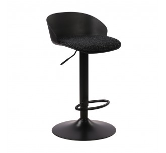 DALI STOOL BAR BLACK 41,5x41,5xH75,5cm