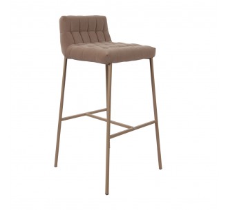 MERLO STOOL BAR BEIGE 49x50xH88cm