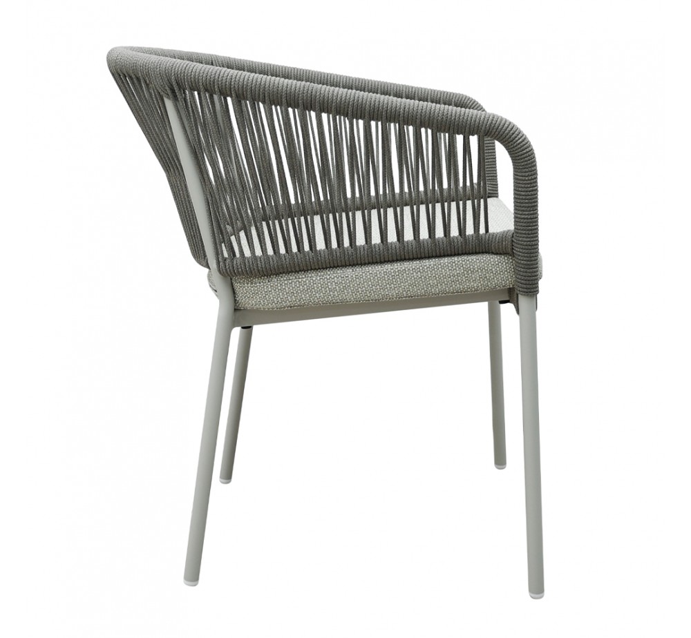 TONDO ΠΟΛΥΘΡΟΝΑ LATTE OFF WHITE 62x57xH80cm
