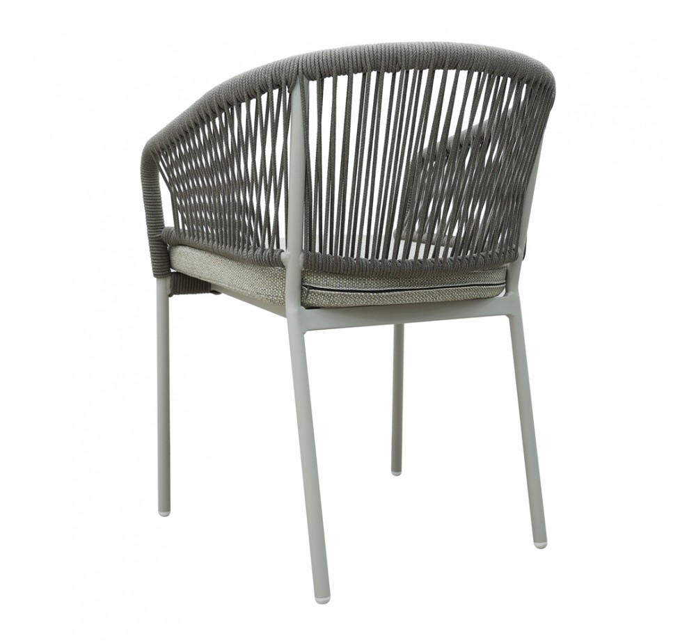 TONDO ΠΟΛΥΘΡΟΝΑ LATTE OFF WHITE 62x57xH80cm