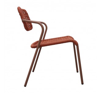 BEE ARMCHAIR TERRACOTTA 62x56xH82cm 2